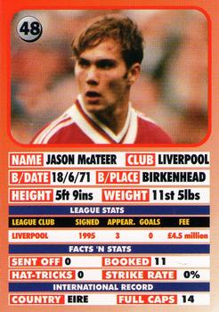 1995-96 LCD Publishing Premier Strikers #48 Jason McAteer Back