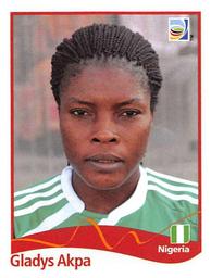 2011 Panini FIFA Women's World Cup Stickers #71 Gladys Akpa Front