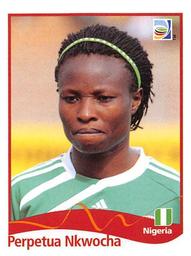 2011 Panini FIFA Women's World Cup Stickers #72 Perpetua Nkwocha Front