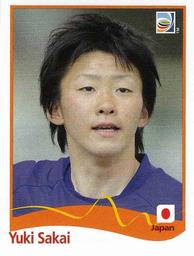 2011 Panini FIFA Women's World Cup Stickers #109 Yuki Sakai Front