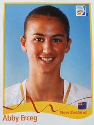 2011 Panini FIFA Women's World Cup Stickers #125 Abby Erceg Front