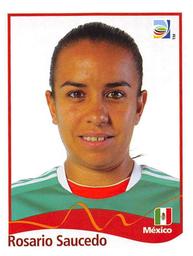 2011 Panini FIFA Women's World Cup Stickers #147 Rosario Saucedo Front