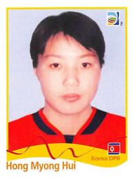 2011 Panini FIFA Women's World Cup Stickers #199 Hong Myong Hui Front