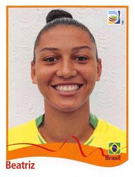 2011 Panini FIFA Women's World Cup Stickers #266 Beatriz Front