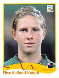 2011 Panini FIFA Women's World Cup Stickers #283 Elise Kellond-Knight Front