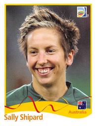 2011 Panini FIFA Women's World Cup Stickers #286 Sally Shipard Front