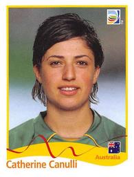 2011 Panini FIFA Women's World Cup Stickers #287 Catherine Cannuli Front