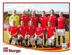 2011 Panini FIFA Women's World Cup Stickers #293 Norway Team Front