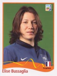 2011 Panini FIFA Women's World Cup Stickers #95 Elise Bussaglia Front