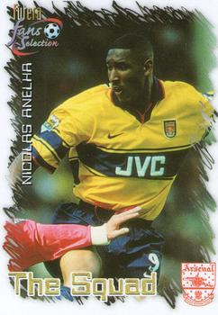 1999 Futera Arsenal Fans' Selection #12 Nicolas Anelka Front