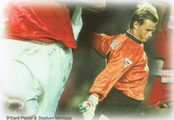 1999 Futera Arsenal Fans' Selection #33 Player & Stadium Montage Front