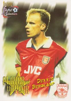 1999 Futera Arsenal Fans' Selection #95 Dennis Bergkamp Front