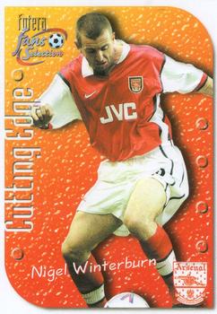 1999 Futera Arsenal Fans' Selection - Cutting Edge Embossed #CE6 Nigel Winterburn Front
