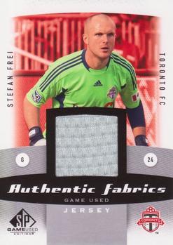 2011 SP Game Used - Authentic Fabrics #AF-SF Stefan Frei Front