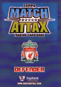 2008-09 Topps Match Attax Premier League #NNO Alvaro Arbeloa Back