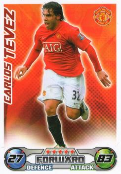 2008-09 Topps Match Attax Premier League #NNO Carlos Tevez Front