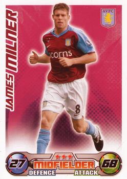 2008-09 Topps Match Attax Premier League #NNO James Milner Front