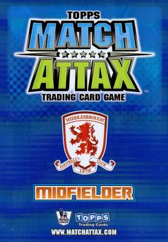 2008-09 Topps Match Attax Premier League #NNO Stewart Downing Back