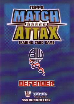 2008-09 Topps Match Attax Premier League #NNO Nicky Hunt Back