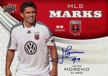 2010 Upper Deck MLS - MLS Marks #MK-JM Jaime Moreno Front
