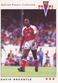 1992 Panini UK Players Collection #11 David Rocastle Front