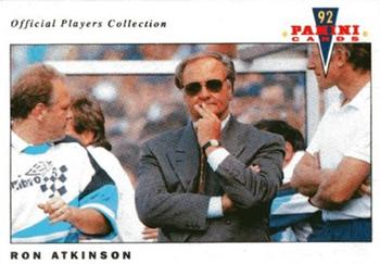 1992 Panini UK Players Collection #16 Ron Atkinson Front