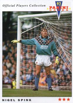 1992 Panini UK Players Collection #17 Nigel Spink Front
