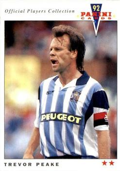 1992 Panini UK Players Collection #48 Trevor Peake Front