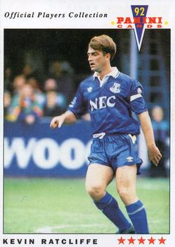 1992 Panini UK Players Collection #68 Kevin Ratcliffe Front