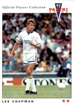 1992 Panini UK Players Collection #90 Lee Chapman Front
