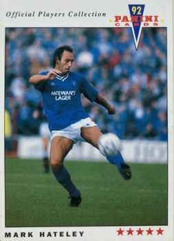 1992 Panini UK Players Collection #398 Mark Hateley Front