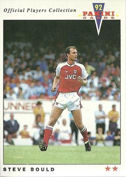 1992 Panini UK Players Collection #6 Steve Bould Front
