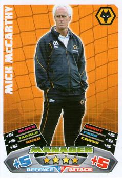 2011-12 Topps Match Attax Premier League #343 Mick McCarthy Front