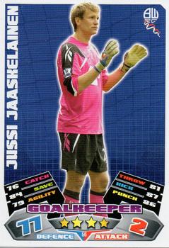 2011-12 Topps Match Attax Premier League #56 Jussi Jaaskelainen Front