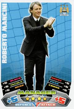 2011-12 Topps Match Attax Premier League #145 Roberto Mancini Front