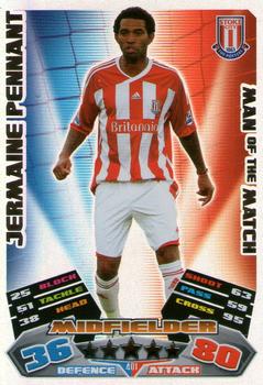 2011-12 Topps Match Attax Premier League #401 Jermaine Pennant Front