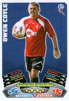2011-12 Topps Match Attax Premier League #55 Owen Coyle Front