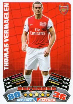 2011-12 Topps Match Attax Premier League #5 Thomas Vermaelen Front