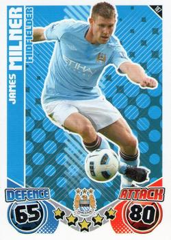 2010-11 Topps Match Attax Premier League #187 James Milner Front
