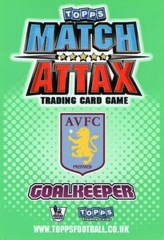 2010-11 Topps Match Attax Premier League #19 Brad Friedel Back