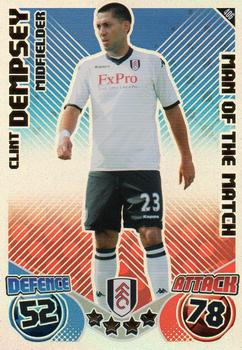 2010-11 Topps Match Attax Premier League #406 Clint Dempsey Front