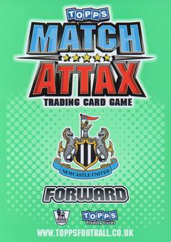 2010-11 Topps Match Attax Premier League #419 Andy Carroll Back