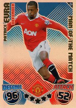 2010-11 Topps Match Attax Premier League #414 Patrice Evra Front