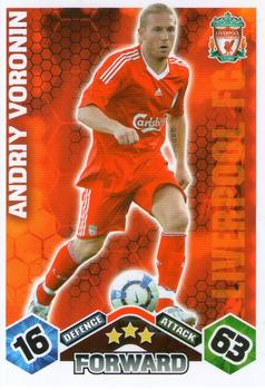 2009-10 Topps Match Attax Premier League #NNO Andriy Voronin Front