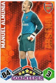 2009-10 Topps Match Attax Premier League #NNO Manuel Almunia Front