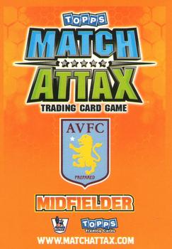 2009-10 Topps Match Attax Premier League #NNO James Milner Back