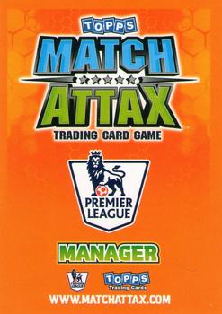 2009-10 Topps Match Attax Premier League #NNO Sir Alex Ferguson Back