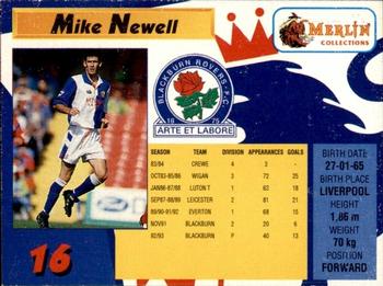 1993 Merlin's Premier League #16 Mike Newell Back
