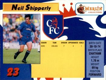 1993 Merlin's Premier League #23 Neil Shipperley Back