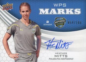 2010 Upper Deck MLS - WPS Marks #WM-HM Heather Mitts Front